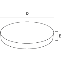 Tampas p/ Cúpulas