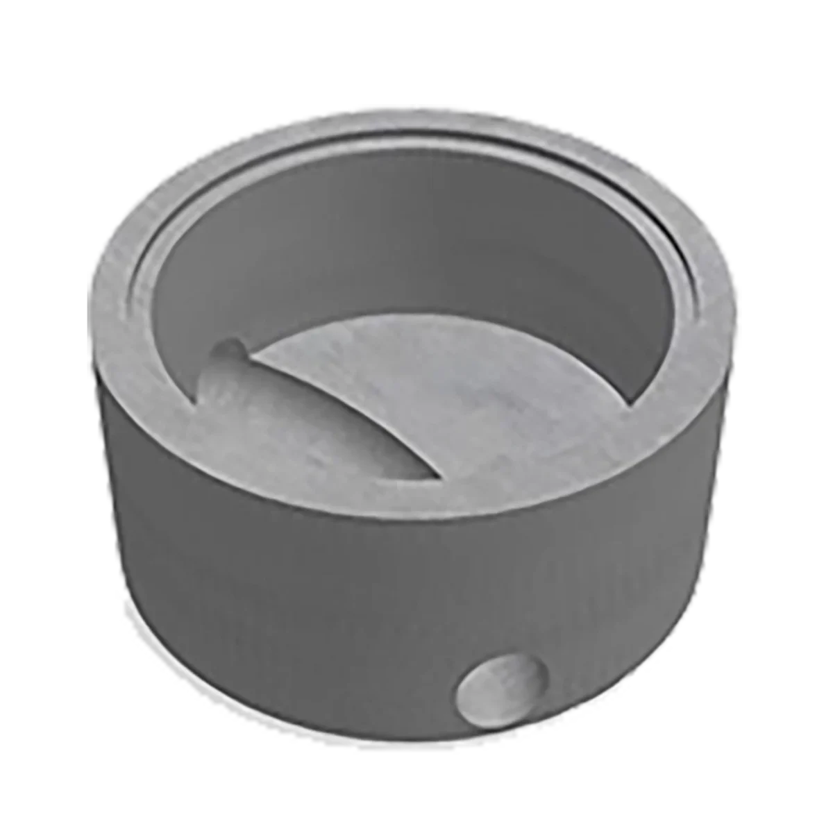 Visitor Box with Base and 1/2 Pipe with Standard Inlets and Outlets for Corrugated Pipe - Image 1