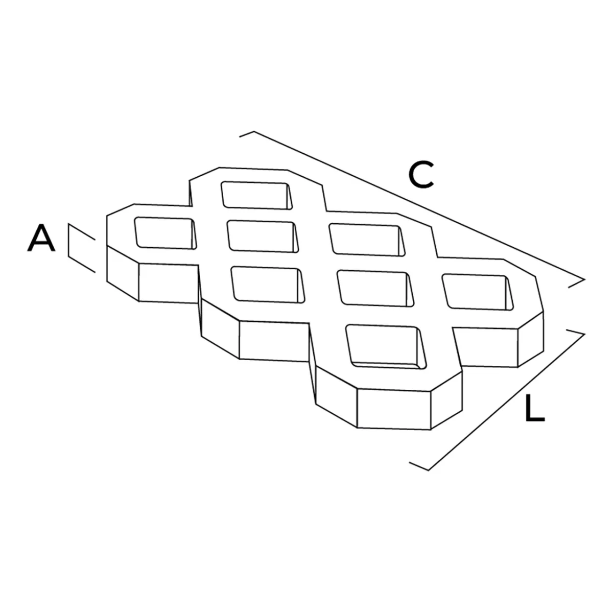 Grille d'enrubannage Type 1 – Image 2