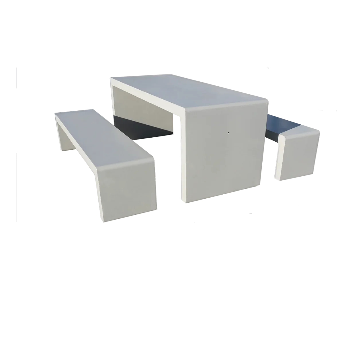 Table with Benches - Image 1