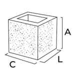 Half Block Split 2 Smooth Tops - Image 2
