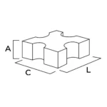 Perforated Square Pavement - Image 2