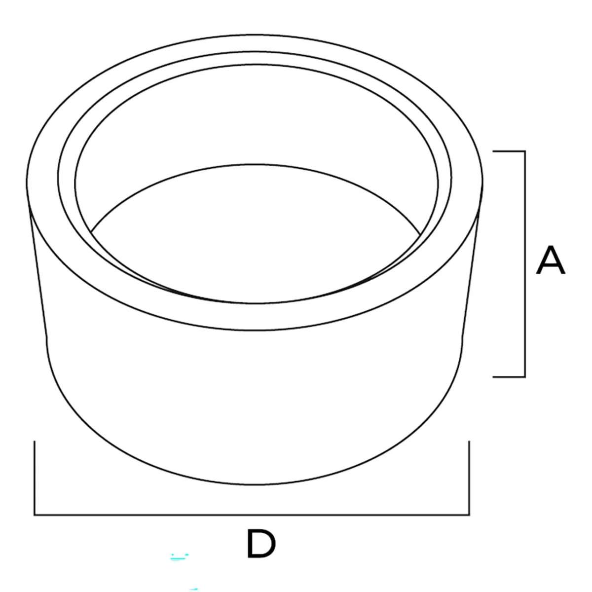 Round Visitor's Book with Flat Base and No Fasteners - Image 2